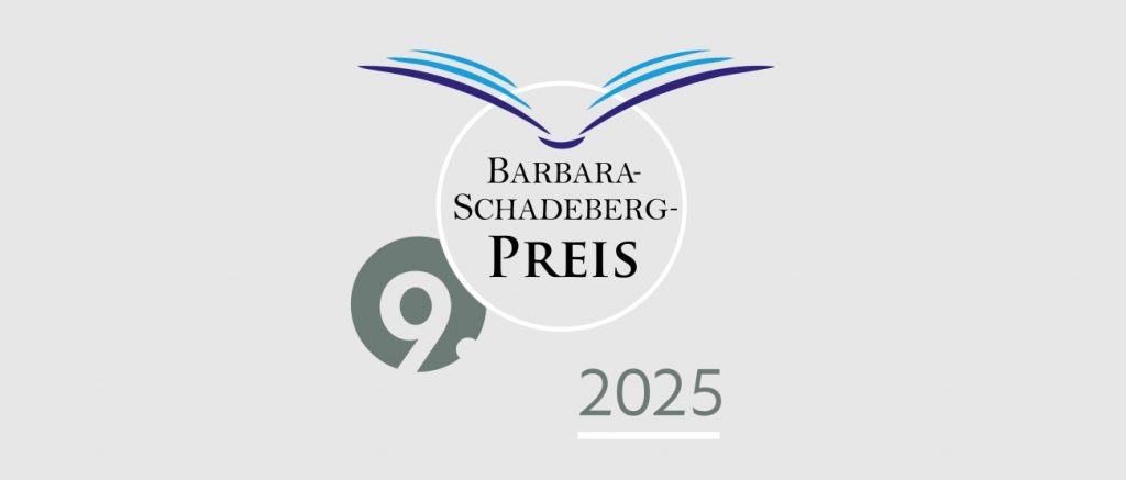 9. Barbara-Schadeberg-Preis 2025 Logo