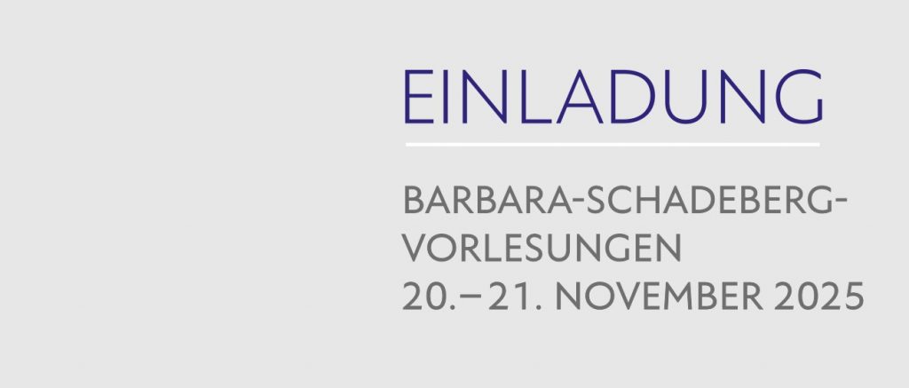 Einladung BSS Vorlesungen 2025